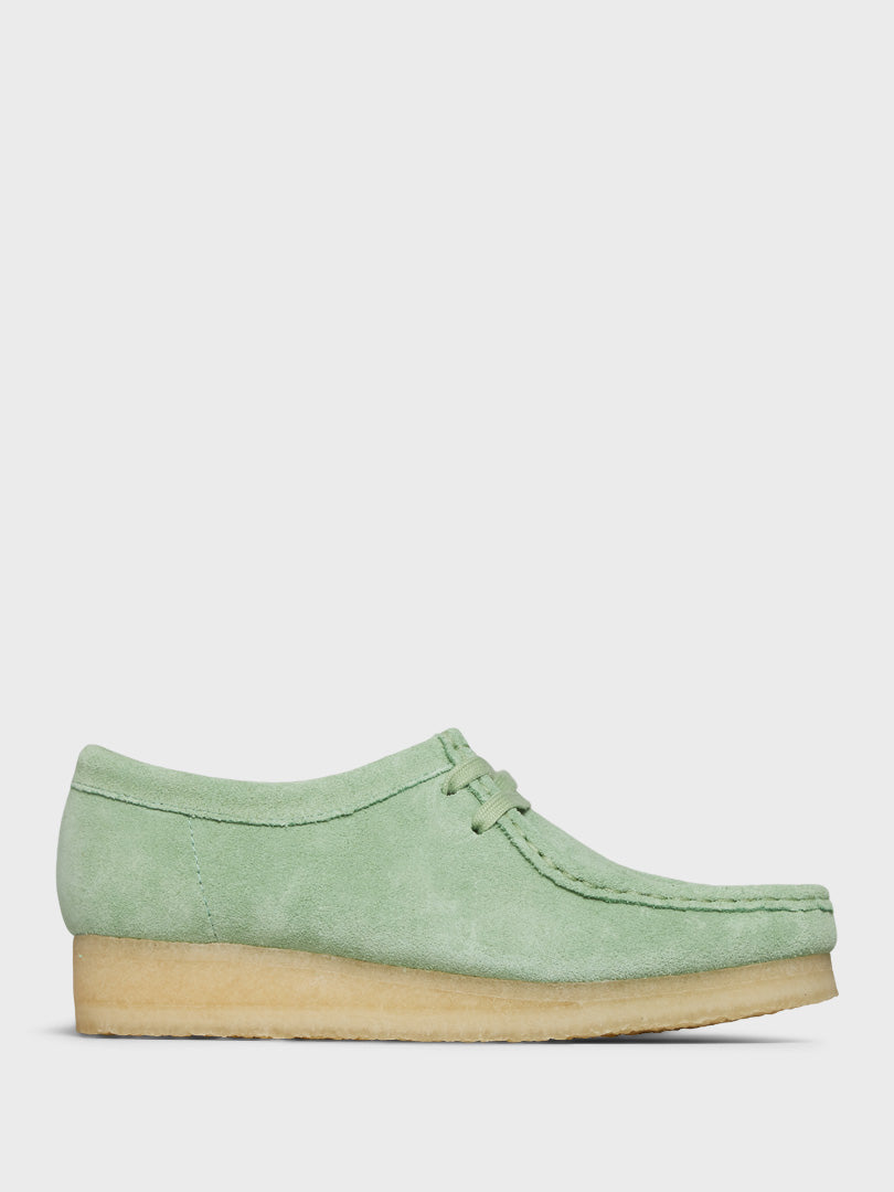 Clarks - Wallabee Shoes in Pine Green – stoy