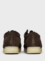 Clarks - Wallabee Shoes in Dark Brown