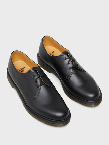 Dr. Martens - 1461 PW Shoes in Black Smooth