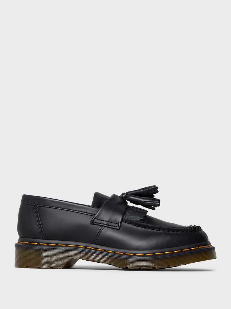 Dr. Martens - Adrian Loafers in Black Polished Smooth