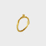 Solitaire 0.10ct Ring i 18k Guld