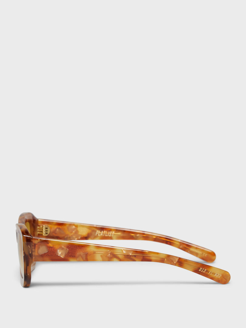 Norma Sunglasses in Fancy Amber Tortoise and Amber Gradient Lens