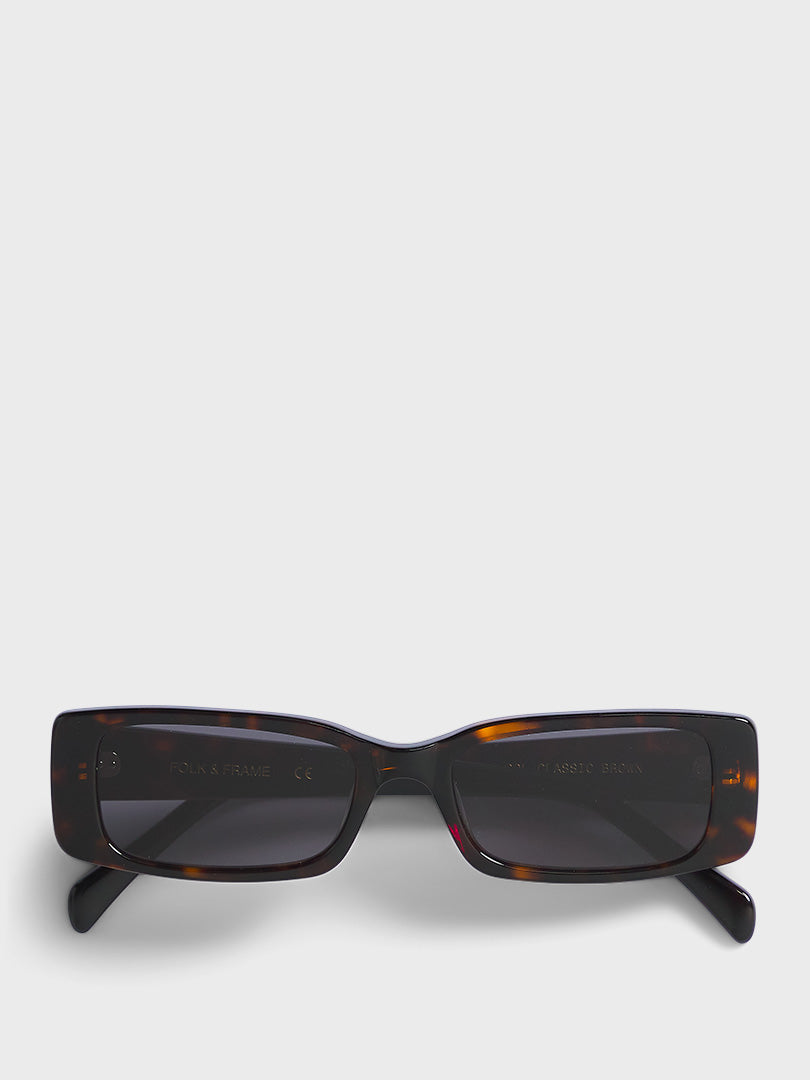 Folk & Frame - Dall Sunglasses in Classic Brown