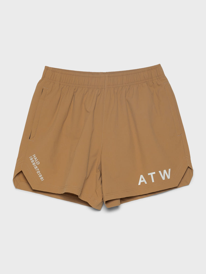 HALO - Shorts in Tobacco Brown