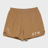 HALO - Shorts in Tobacco Brown