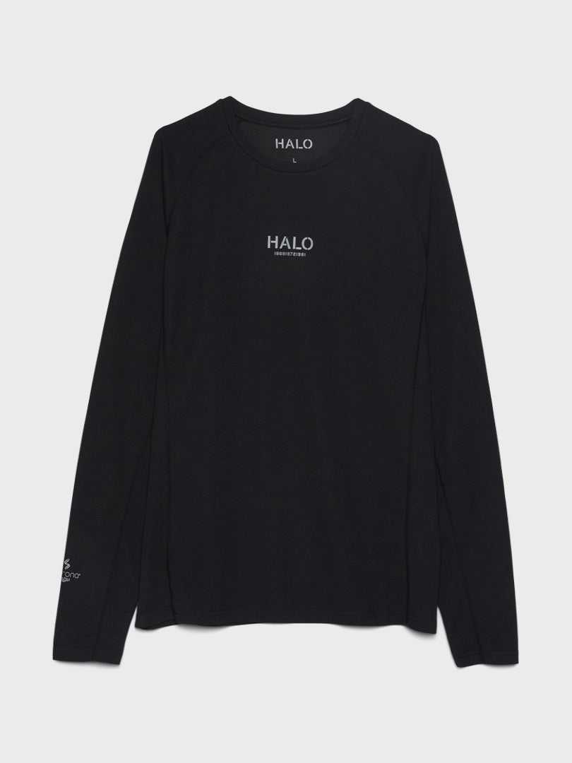 HALO - Sorona Training Long Sleeve T-Shirt in Black