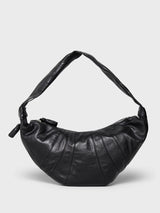Lemaire - Large Croissant Bag in Black