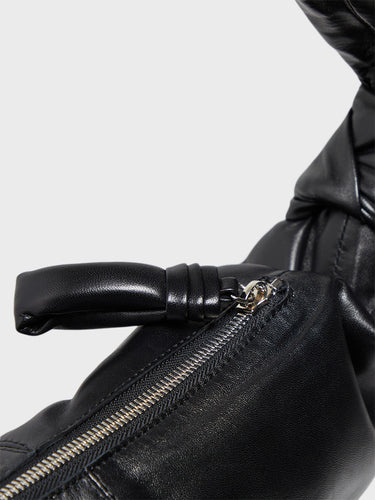 Lemaire - Large Croissant Bag in Black