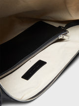Lemaire - Large Croissant Bag in Black