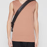 Lemaire - Ribbed Tank Top in Raw Umber