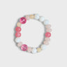 Lorca - North Pole Bracelet in Pink and White