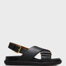 Marni - Fussbett Sandals in Black