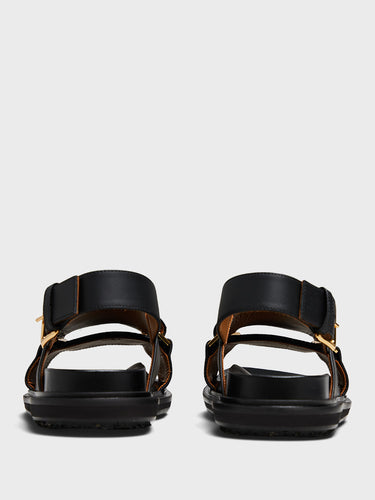 Marni - Fussbett Sandals in Black