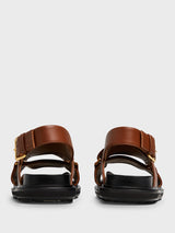 Marni - Fussbett Sandals in Maroon