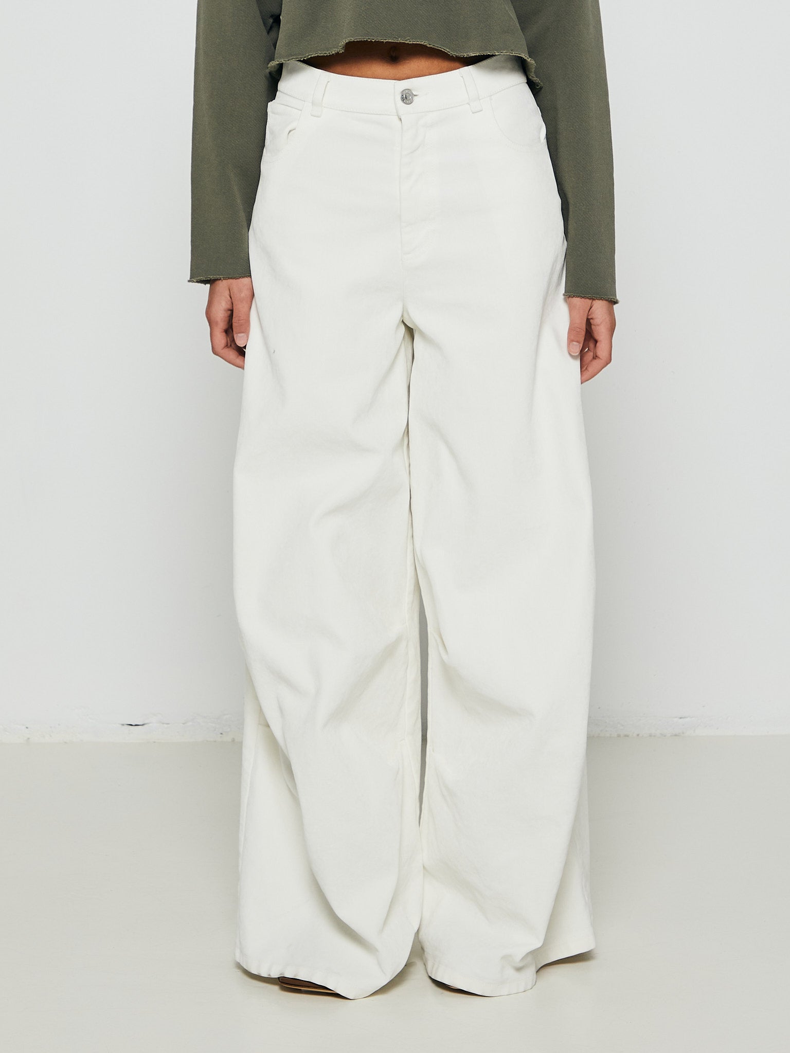 Marni - Trousers in White