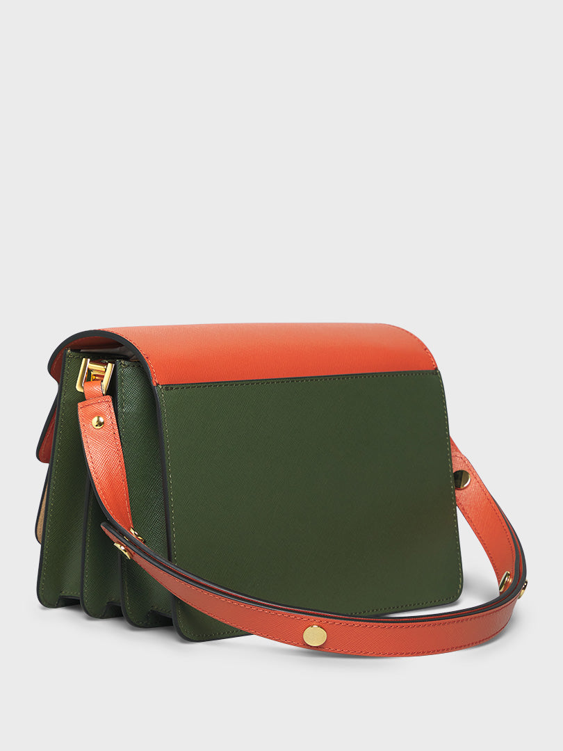 Trunk Bag in Red and Peach