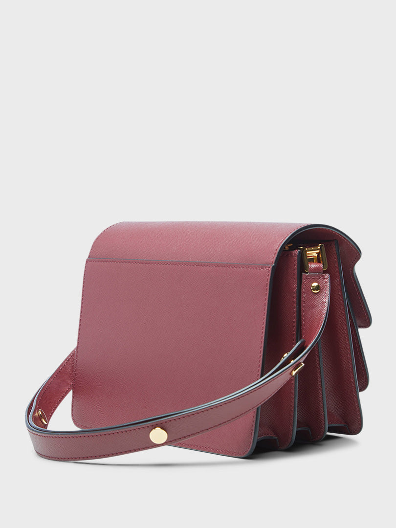 Trunk Bag in Ruby Grained