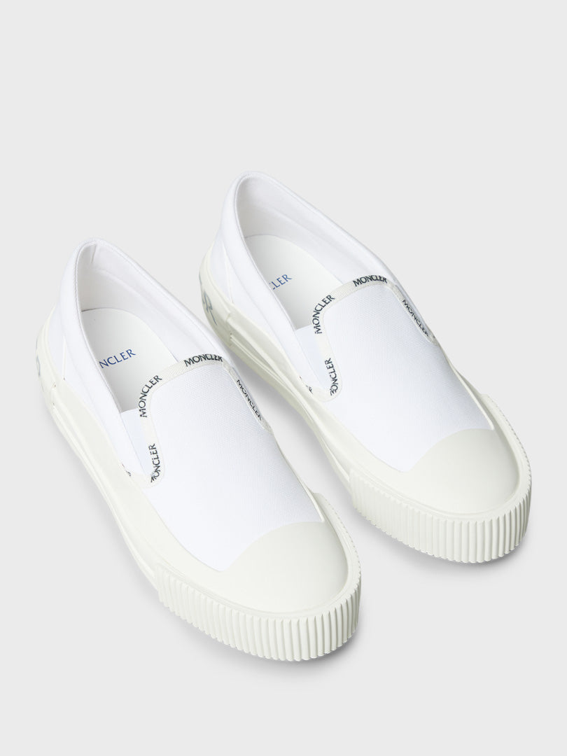 Glissiere Tri Slip-Ons Shoes in White