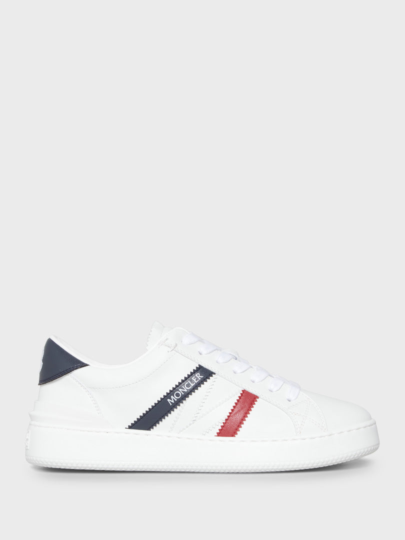 Moncler - Monaco M Low Top Sneakers in White