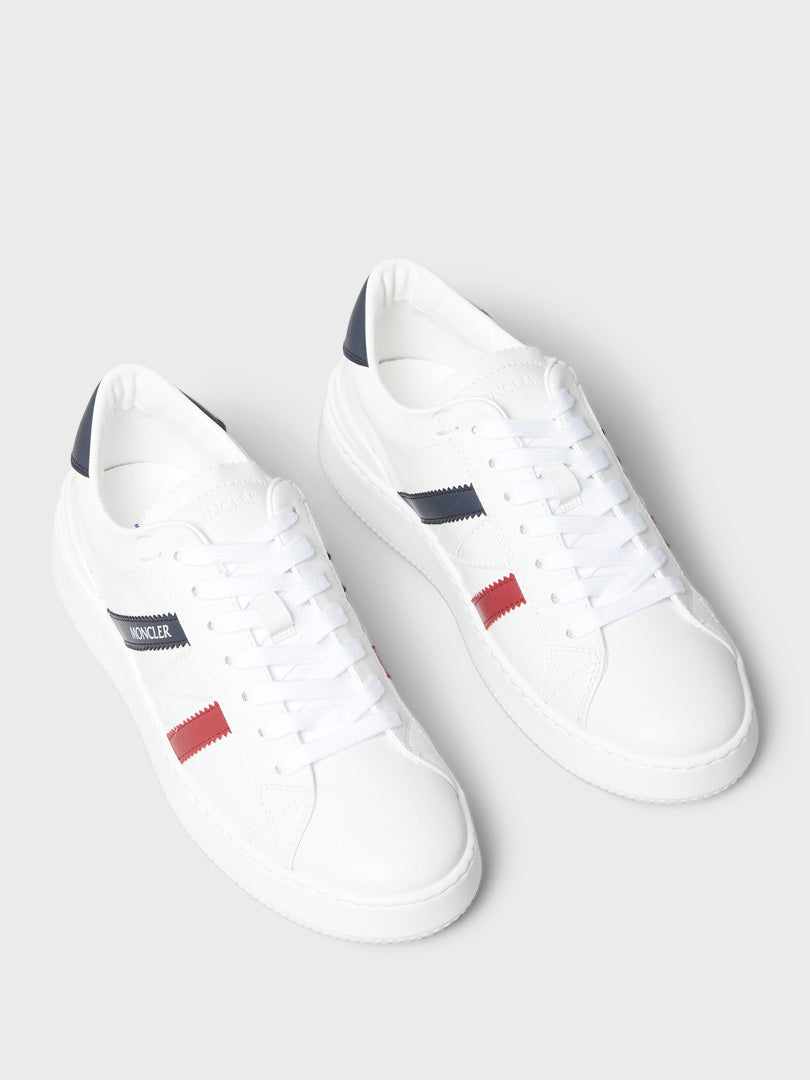 Monaco M Low Top Sneakers in White