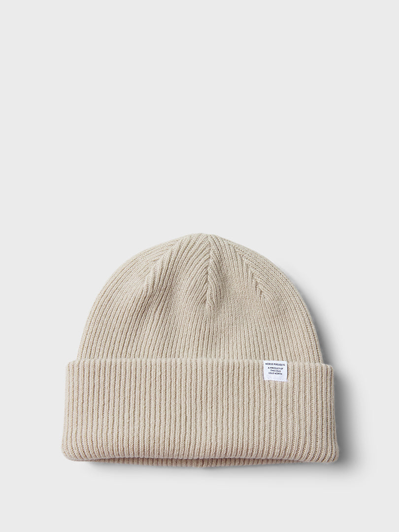 Norse Projects - Norse Beanie in Utility Khaki