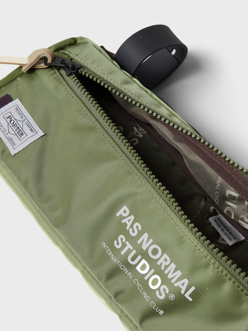 PNS x Porter Yoshida Frame Bag in Light Olive