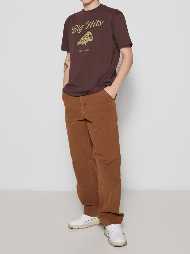 Hits T-shirt in Brown
