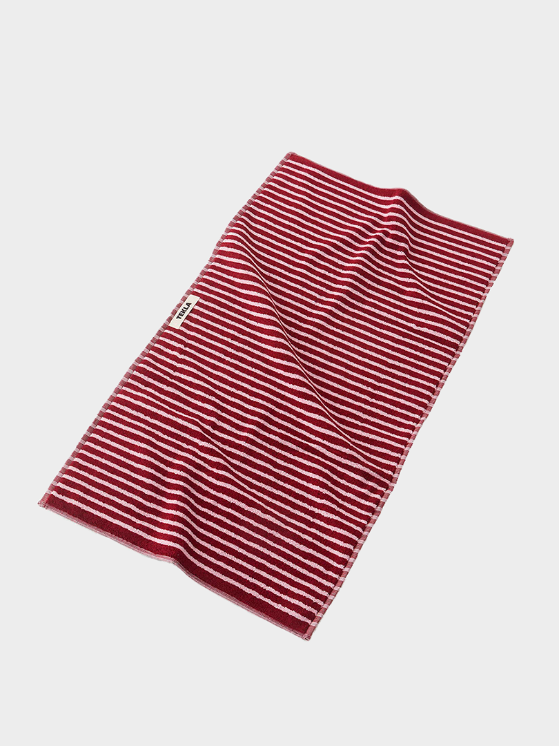 Red guest towels hot sale