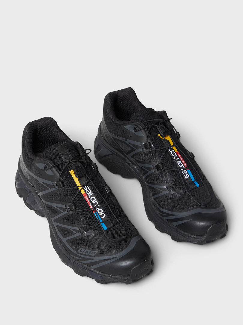 XT-6 Sneakers in Black, Black and Phantom