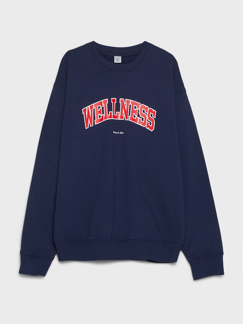 Sporty and rich wellness crewneck Clearance
