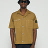 Stone Island - Stone Island - 11429 Corta Short Sleeve Shirt in Dark Beige