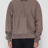 Stüssy - Pigment Dyed Fleece Hoodie in Charcoal