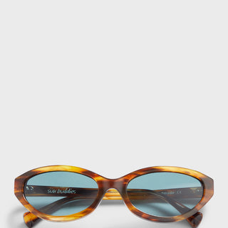 Sunbuddies - Kerry Sunglasses in Orange Strokes