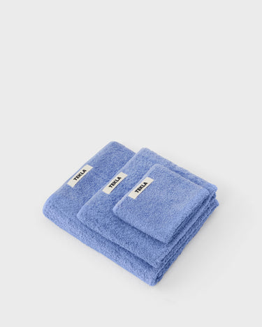 Tekla - Hand Towel in Clear Blue
