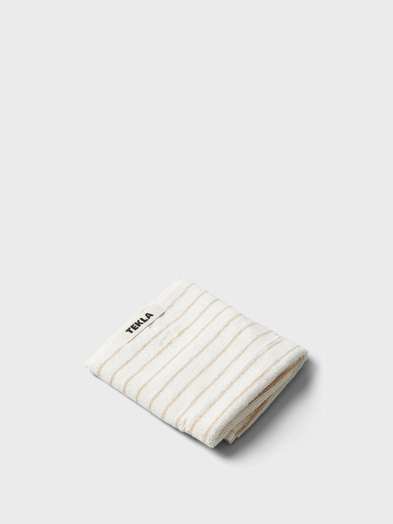 Tekla - Guest Towel in Sienna Stripes