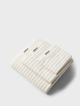 Tekla - Guest Towel in Sienna Stripes