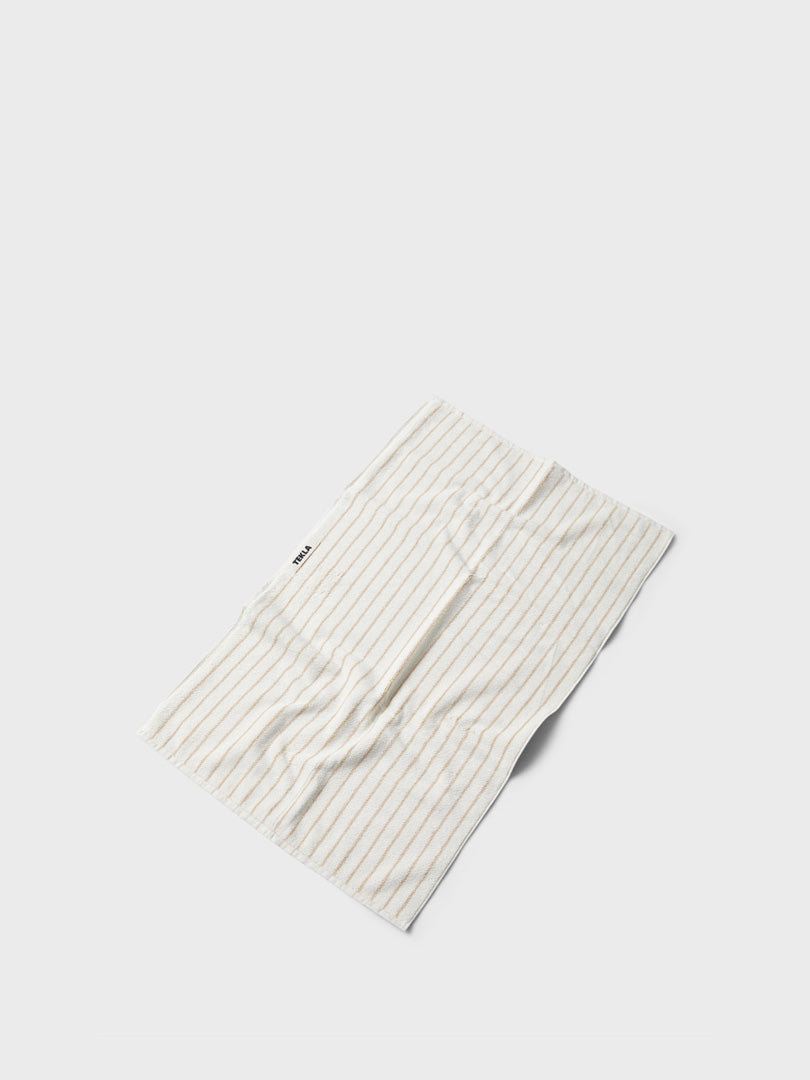 Hand Towel in Sienna Stripes