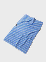 Tekla - Hand Towel in Clear Blue Stripes