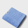 Tekla - Bath Towel in Clear Blue Stripes