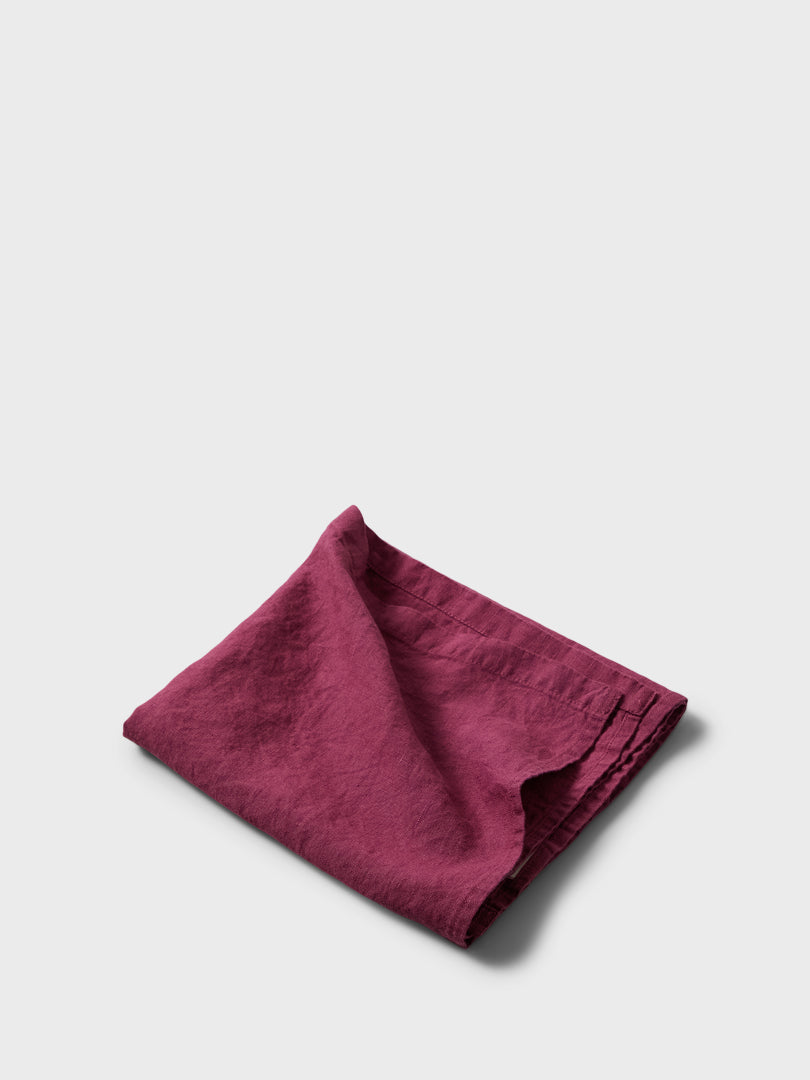 Glass Towel in Claret