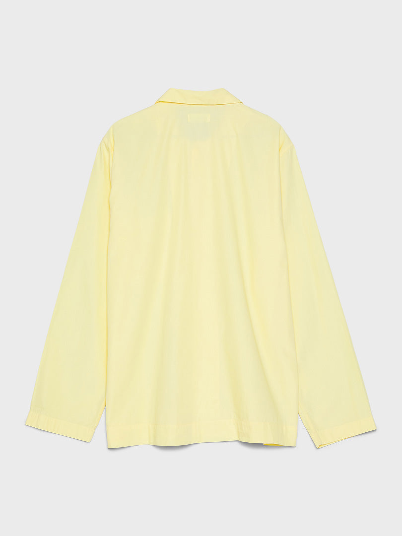 Poplin Pyjamas Shirt in Lemonade