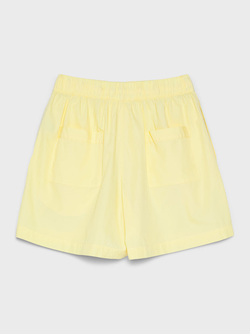 Poplin Pyjamas Shorts in Lemonade