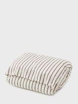 Tekla - Percale Duvet Cover in Hopper Stripes