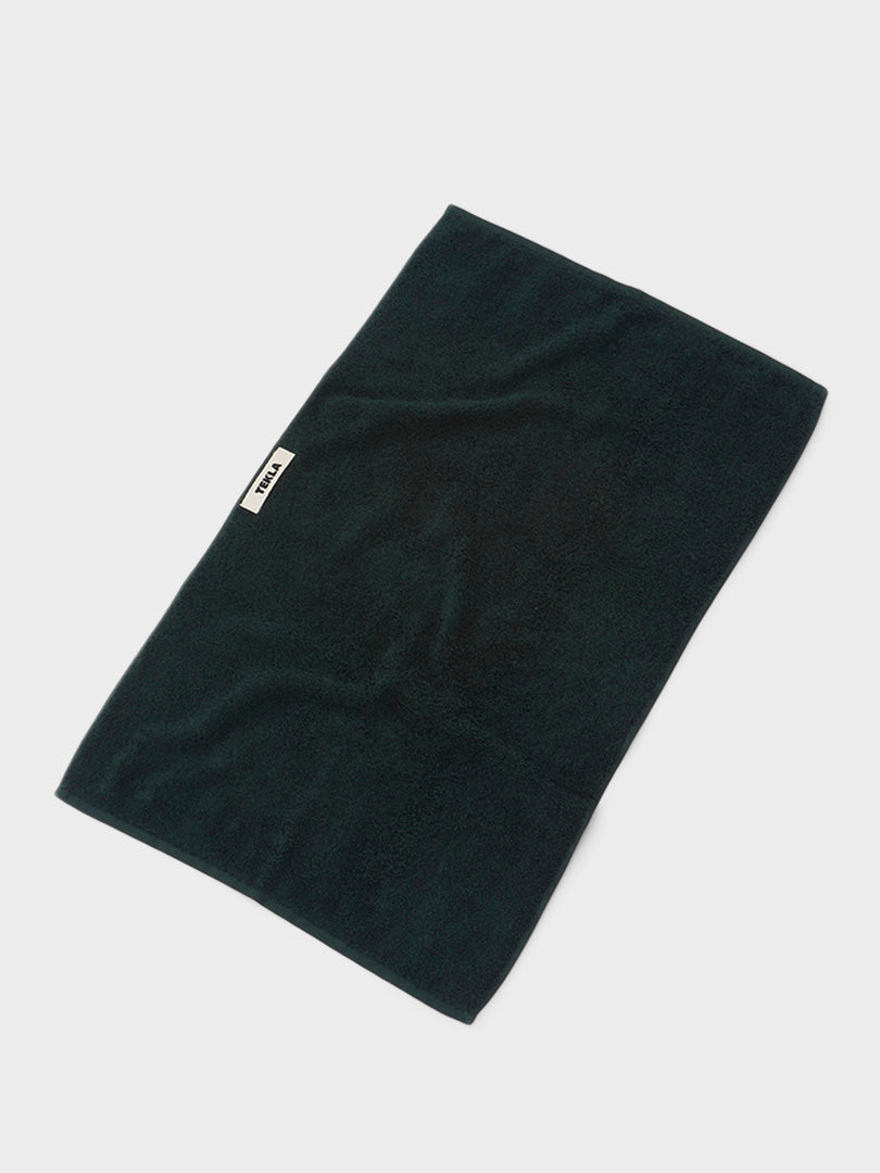 Hand Towel i Forest Green