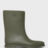TOTEME - The Rain Boot in Khaki Green