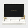 Sophie Bille Brahe - Trésor Velvet Jewelry Box in White