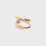 Trine Tuxen - Loop Ring with Gold Plating