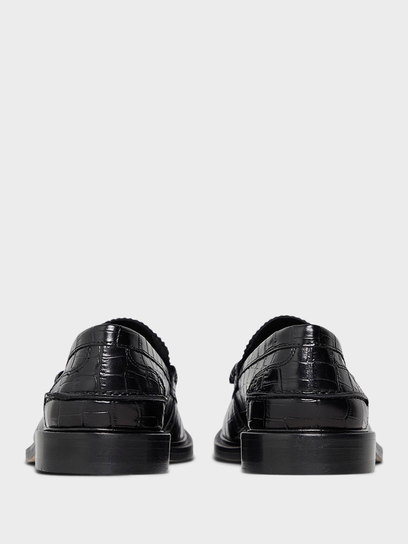 Women Romeo Loafers in Black – stoy