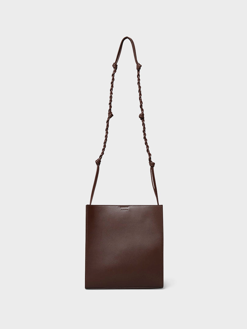 Jil Sander - Tangle Medium Bag in Brown Licorice